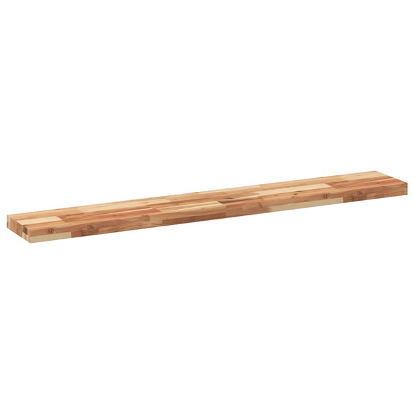 Massivholz Schweberegal Akazie 120 cm