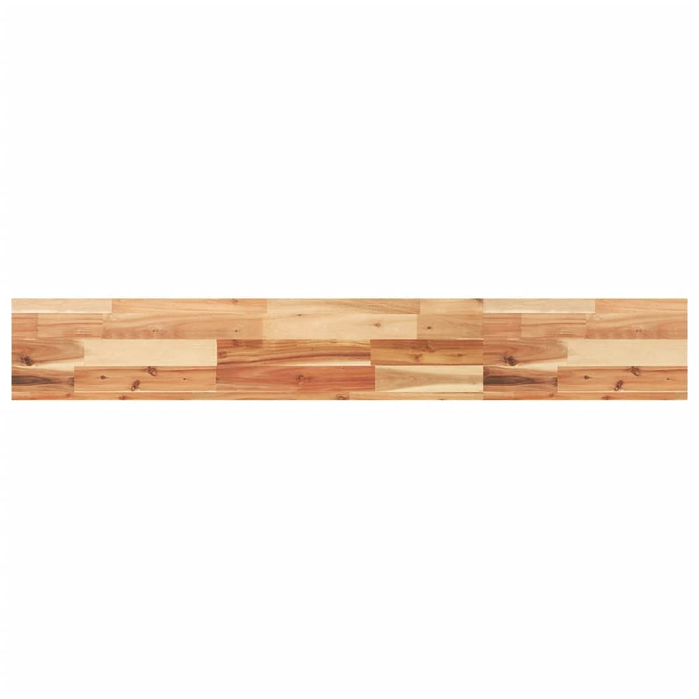 Massivholz Schweberegal Akazie 140 cm
