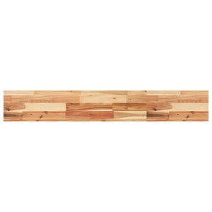Massivholz Schweberegale, 140 cm, 2er-Set