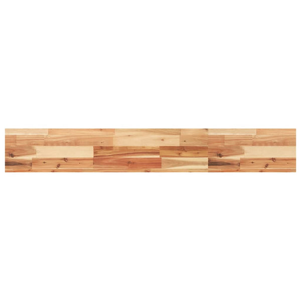 Massivholz Schweberegale, 140 cm, 2er-Set