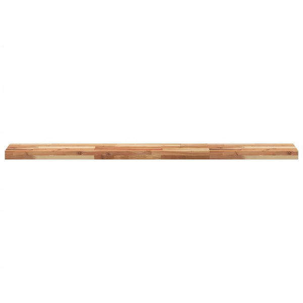 Massivholz Schweberegale Akazie 140cm 3er Set