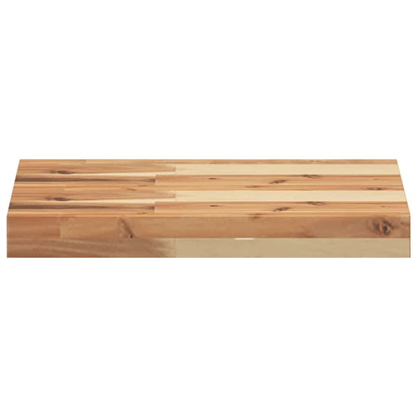 Akazie Schweberegale 4er Set 40cm