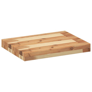 Massivholz Schweberegal Akazie 60x30 cm