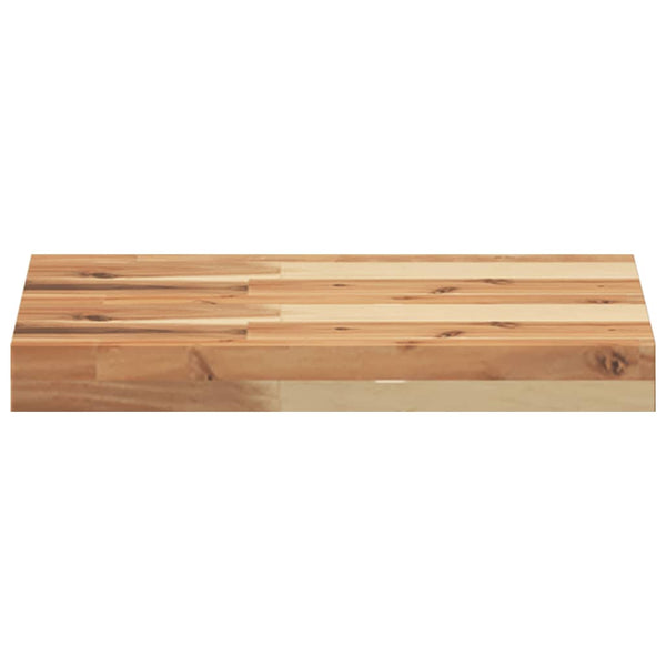Massivholz Schweberegal Akazie 60x30 cm