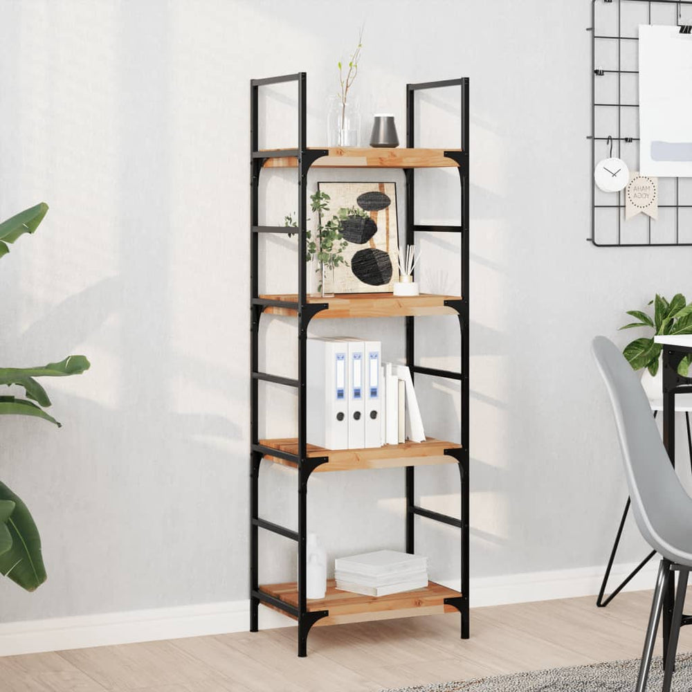 Akazie Massivholz Schweberegale 60 cm, 3er Set