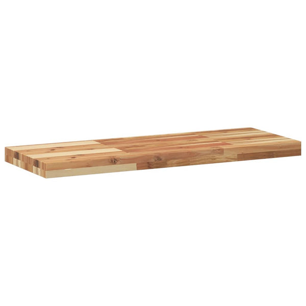 Schweberegal Akazie 80x30 cm Massivholz