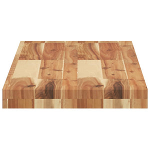 Schweberegal Akazie 80x30 cm Massivholz