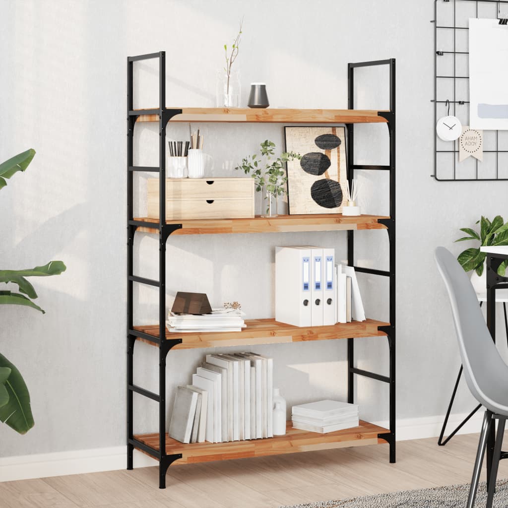 Schweberegale 80cm Akazie Massivholz 3er Set