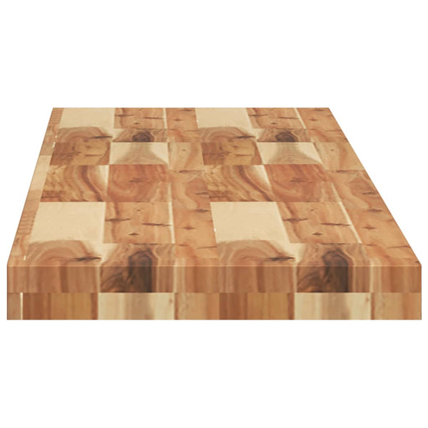 Schweberegale 160cm Akazie 3er Set