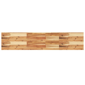 Schweberegale 160cm Akazie 3er Set