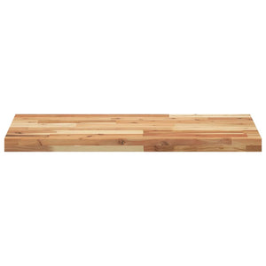 Schweberegale Akazie Massivholz 60x40 cm, 4er-Set