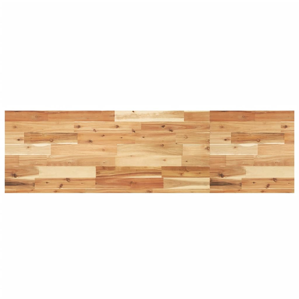Massivholz Schweberegal Akazie 140 cm