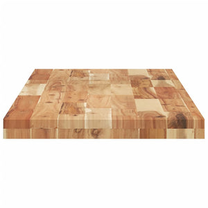 Massivholz Schweberegal Akazie 140 cm