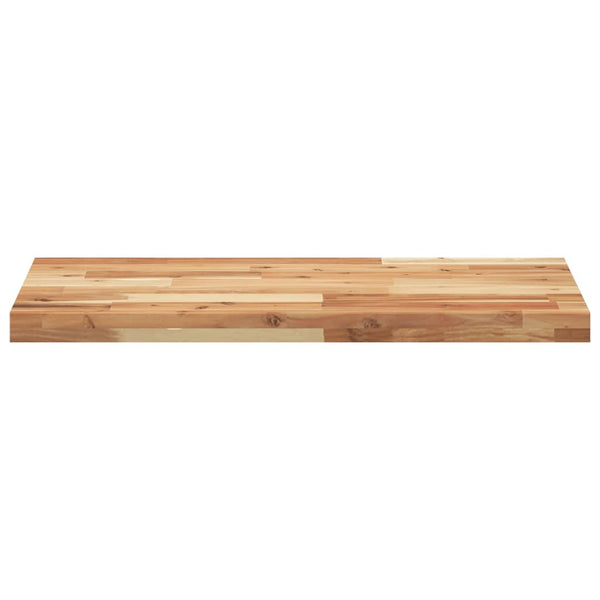 Massivholz Akazie Schweberegale, 4er-Set