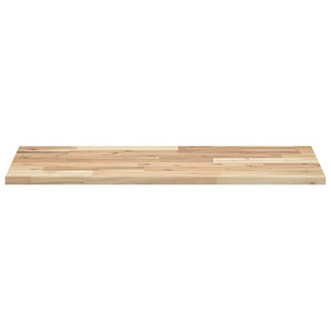 vidaXL Untreated Sink Countertop 80x40x2 cm Solid Acacia Wood