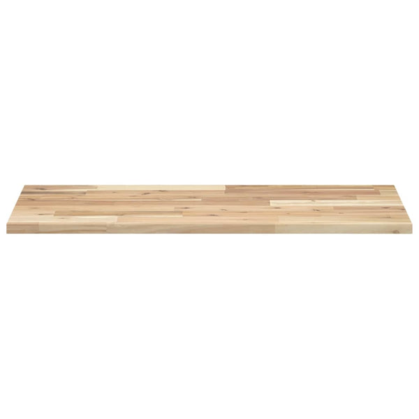 vidaXL Untreated Sink Countertop 80x40x2 cm Solid Acacia Wood