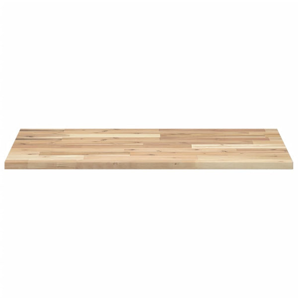 vidaXL Untreated Sink Countertop 80x50x2 cm Solid Acacia Wood