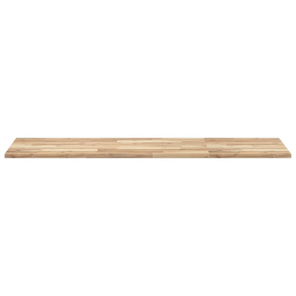 vidaXL Untreated Sink Countertop 140x50x2 cm Solid Acacia Wood