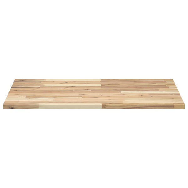 vidaXL Vanity Countertop Untreated 80x60x2 cm Solid Acacia Wood