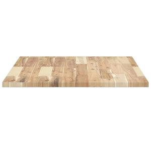 vidaXL Vanity Countertop Untreated 80x60x2 cm Solid Acacia Wood