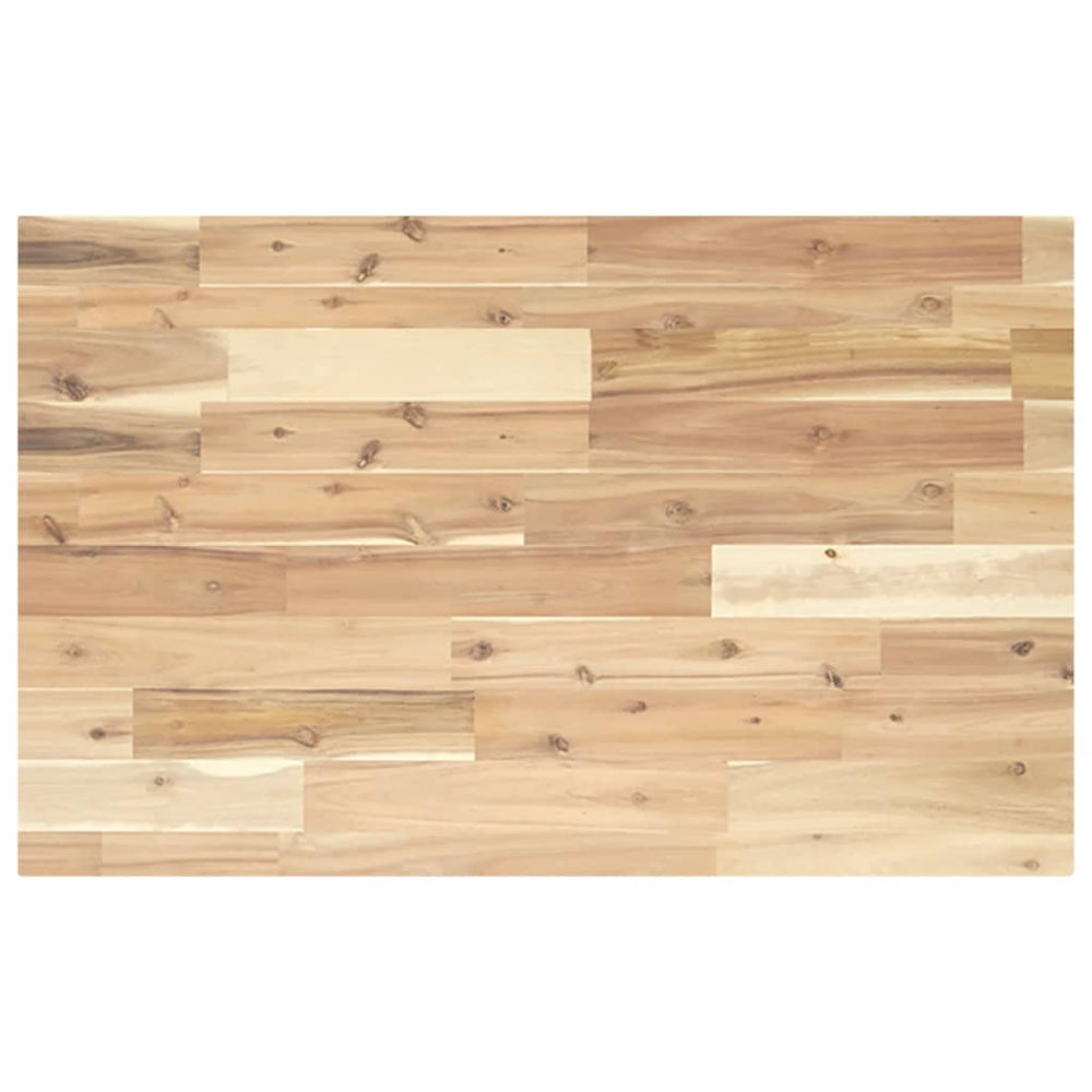vidaXL Untreated Sink Countertop 60x50x4 cm Solid Acacia Wood