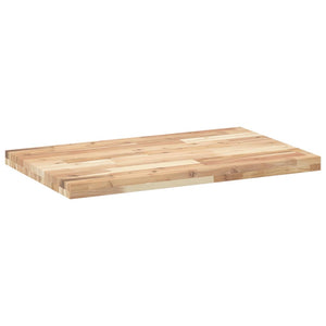 vidaXL Untreated Sink Countertop 60x50x4 cm Solid Acacia Wood