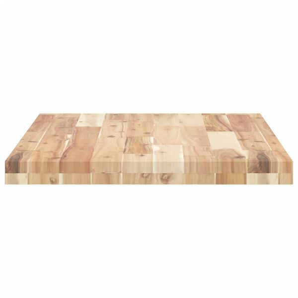vidaXL Untreated Sink Countertop 60x50x4 cm Solid Acacia Wood