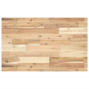 vidaXL Untreated Sink Countertop 140x50x4 cm Solid Acacia Wood