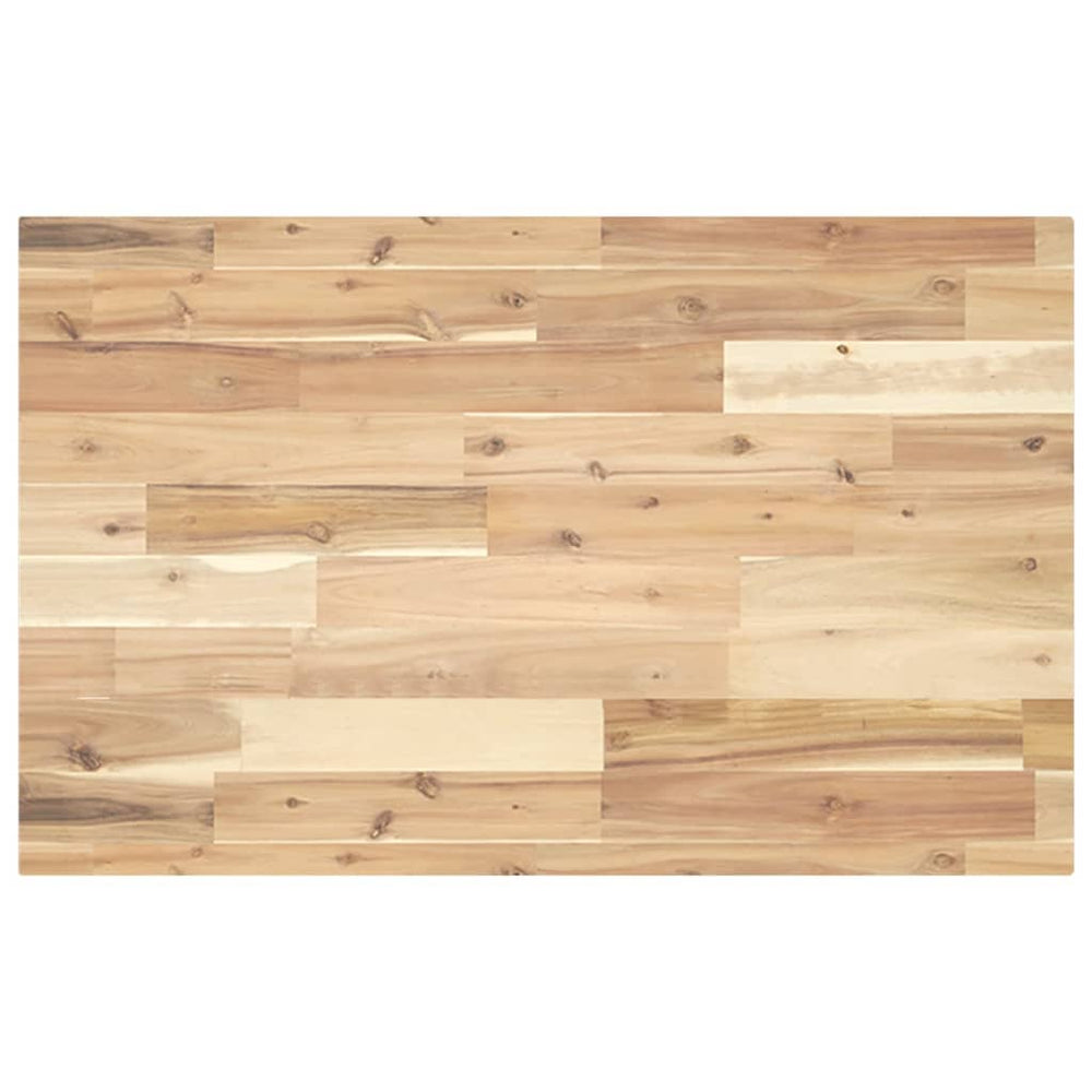 vidaXL Untreated Sink Countertop 160x50x4 cm Solid Acacia Wood