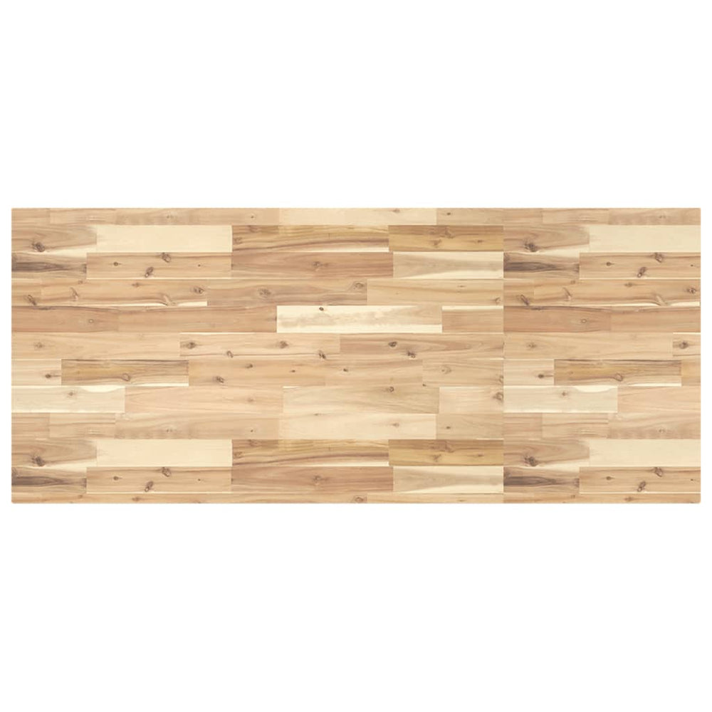 vidaXL Vanity Top Untreated 140x60x4 cm Solid Acacia Wood