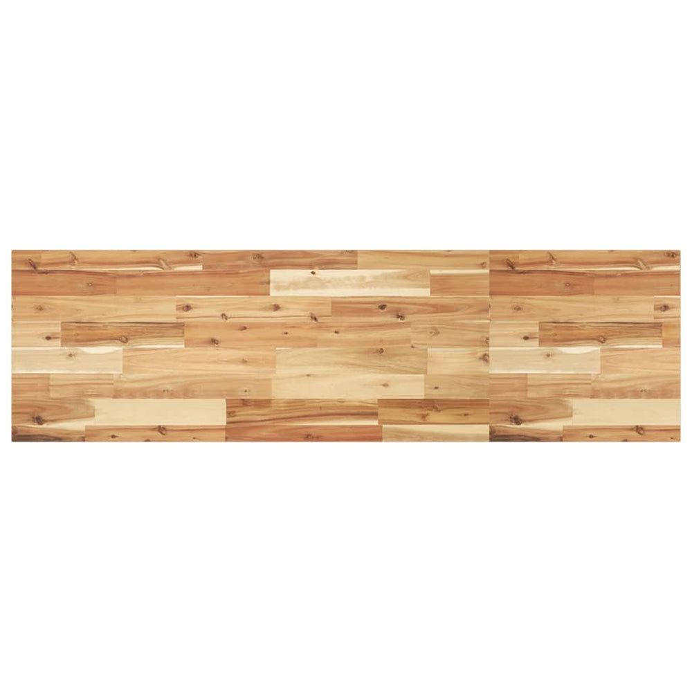 vidaXL Washbasin Countertop Oil Finish 160x40x2 cm Solid Acacia Wood