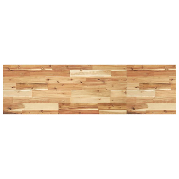vidaXL Washbasin Countertop Oil Finish 160x40x2 cm Solid Acacia Wood