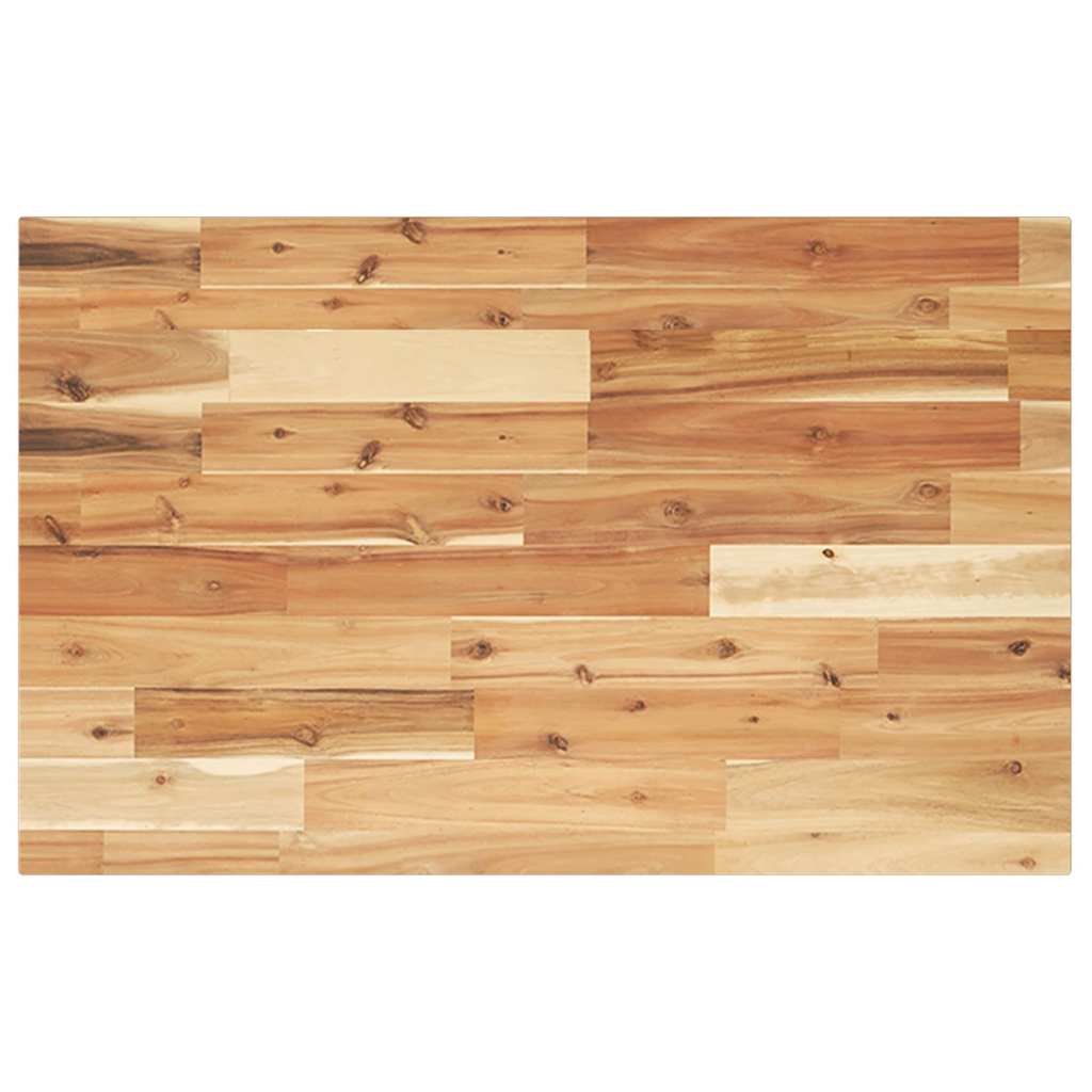 vidaXL Washbasin Countertop Oil Finish 80x50x2 cm Solid Acacia Wood