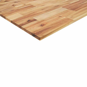 vidaXL Washbasin Countertop Oil Finish 80x50x2 cm Solid Acacia Wood