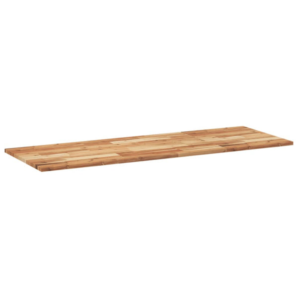 vidaXL Acacia Solid Wood Vanity Top Oil Finish 140x50x2 cm