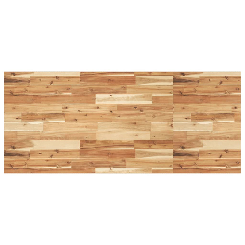 vidaXL Washbasin Countertop Oil Finish 120x60x2 cm Solid Acacia Wood