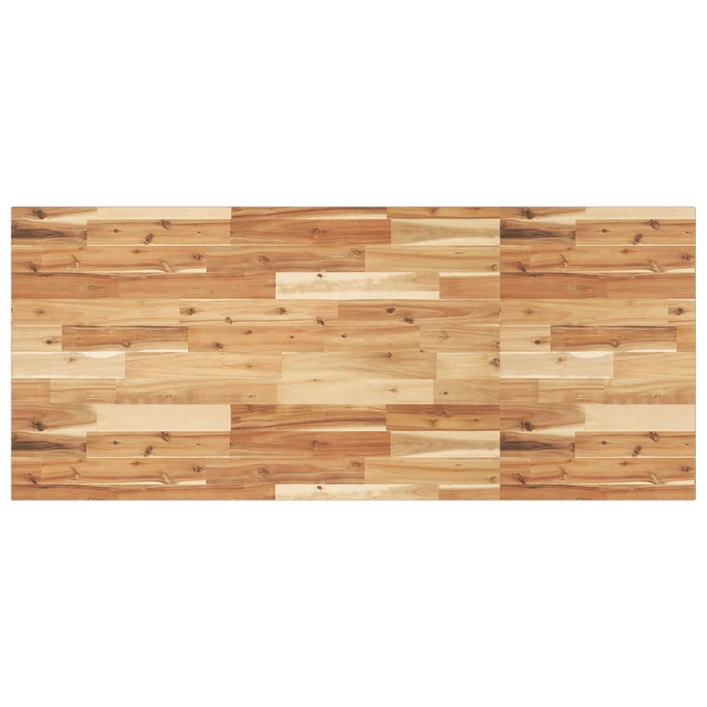 vidaXL Washbasin Top Oil Coated 140x60x2 cm Solid Acacia Wood