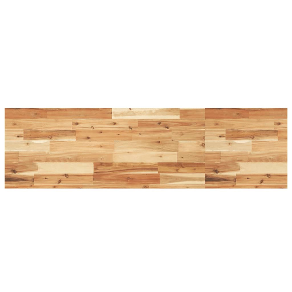 vidaXL Washbasin Top Oil Coated 140x40x4 cm Solid Acacia Wood