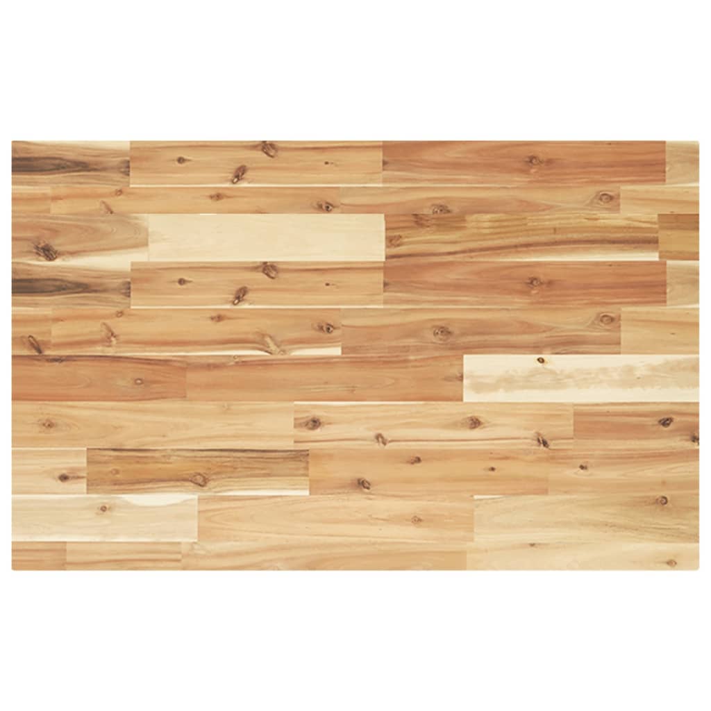 vidaXL Washbasin Countertop Oil Finish 60x50x4 cm Solid Acacia Wood