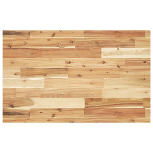 vidaXL Washbasin Top Oil Finish 140x50x4 cm Solid Acacia Wood