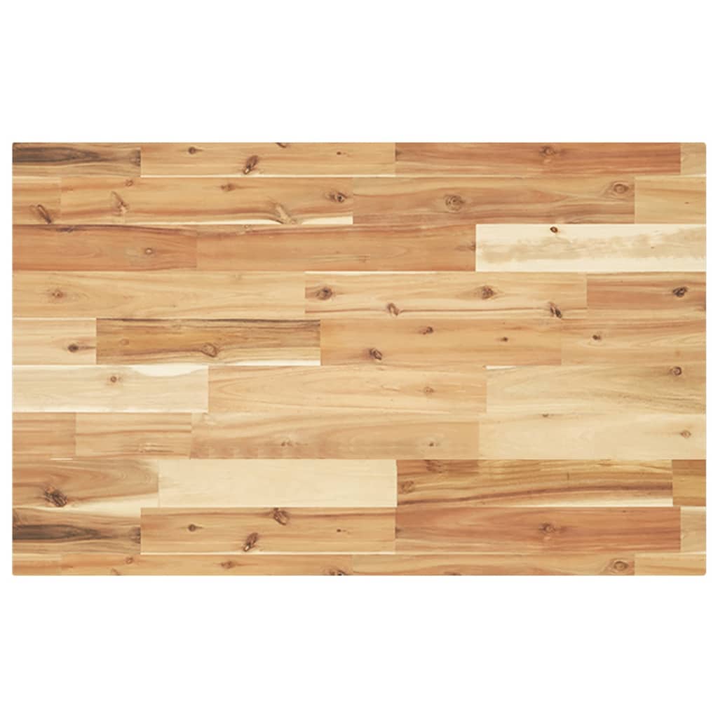 vidaXL Washbasin Top Oil Finish 140x50x4 cm Solid Acacia Wood