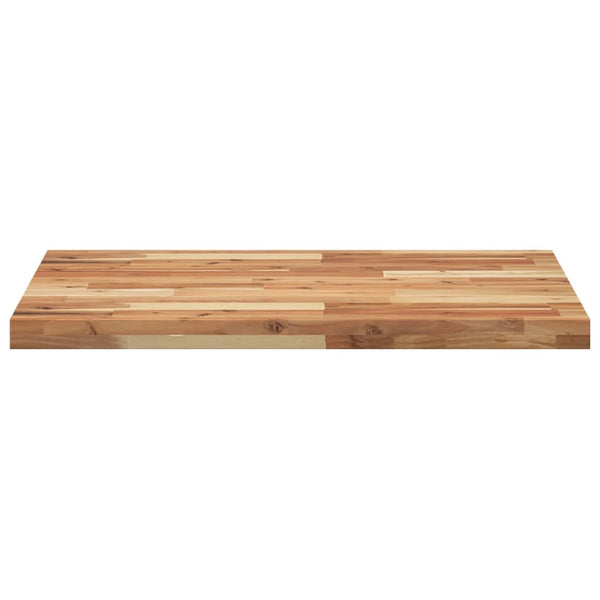 vidaXL Solid Acacia Wood Vanity Top with Oil Finish 100x60x4 cm