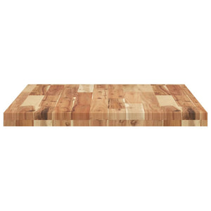 vidaXL Solid Acacia Wood Vanity Top with Oil Finish 100x60x4 cm