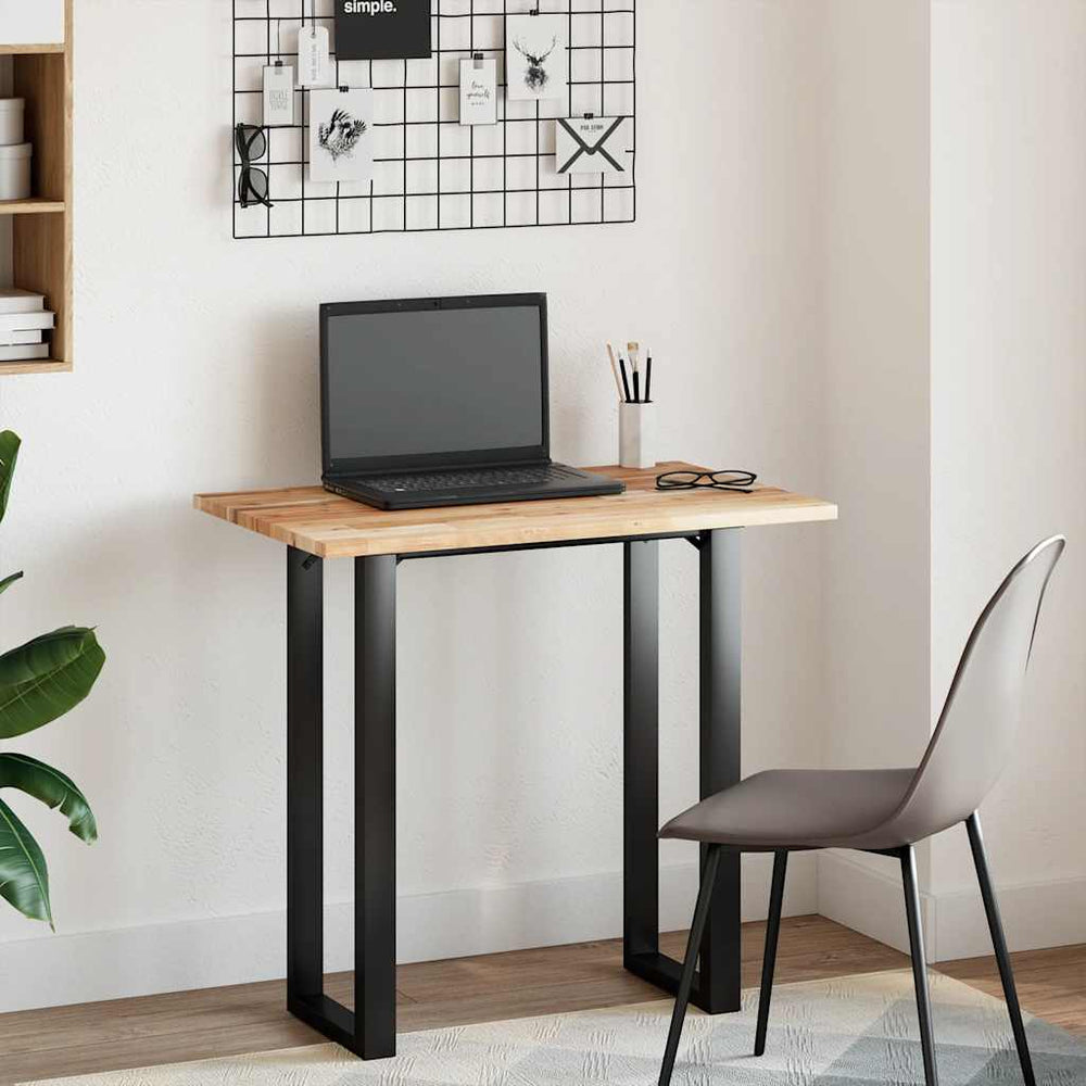 vidaXL Desk Top Untreated 100x50x2 cm Solid Acacia Wood