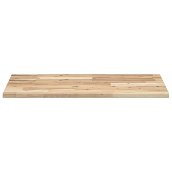 vidaXL Desk Top Untreated 100x50x2 cm Solid Acacia Wood