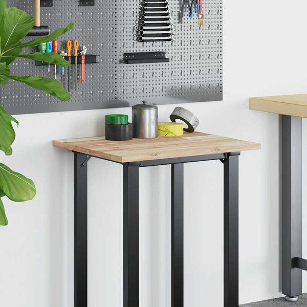 vidaXL Desk Top Untreated 100x50x2 cm Solid Acacia Wood
