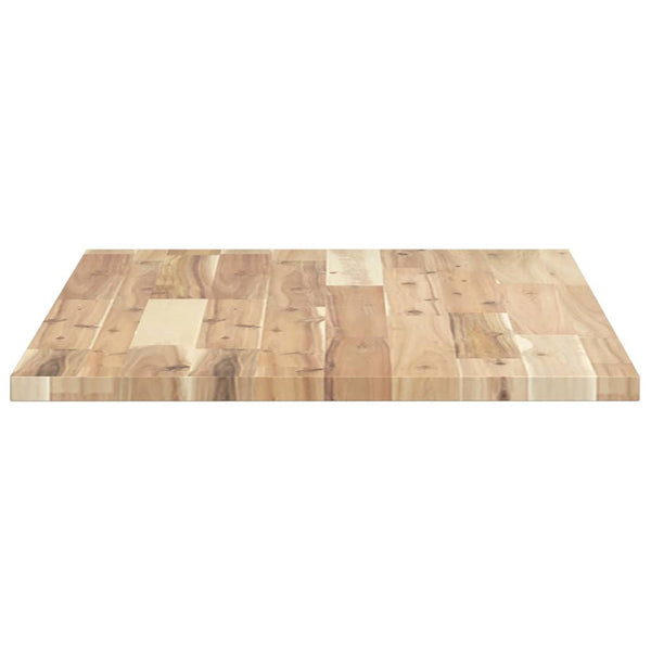 vidaXL Desk Top Untreated 100x50x2 cm Solid Acacia Wood