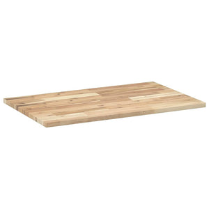 vidaXL Desk Top Untreated 100x50x2 cm Solid Acacia Wood