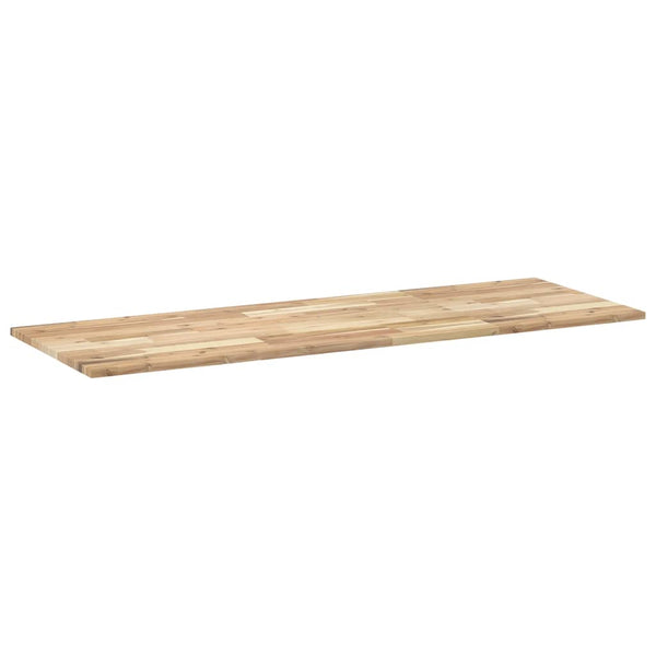 vidaXL Desk Top Untreated 120x50x2 cm Solid Acacia Wood
