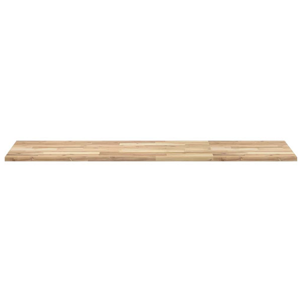 vidaXL Desk Tabletop Untreated 140x50x2 cm Solid Acacia Wood